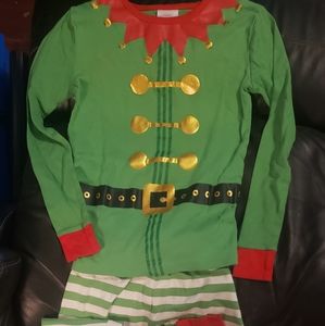 Wondershop Size 12 Santa's Helper Elves Sleepwear